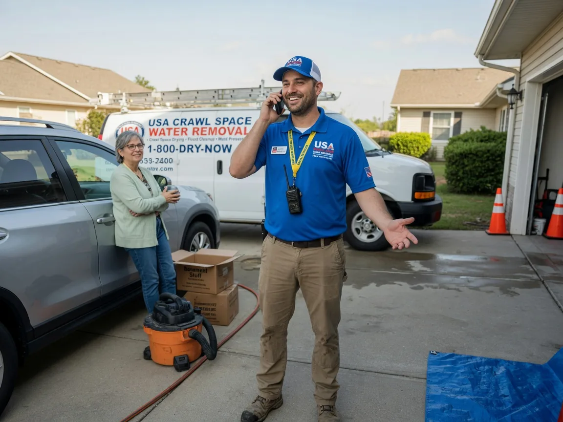 Crawl Space Water Removal Laughlin Afb, TX FAQs